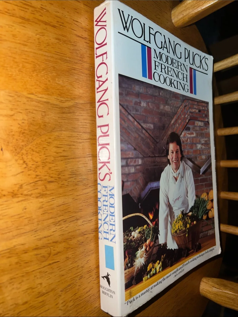 Vintage Wolfgang Puck Modern French Cooking Cookbook -  First Edition 1981